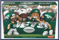 New York Jets from Little People Collector - NFL manufactured by Fisher-Price [Back]