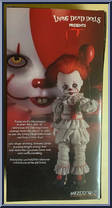 Pennywise (White) from Living Dead Dolls - IT manufactured by Mezco [Back]