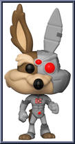 Wile E. Coyote as Cyborg from Looney Tunes - Pop! Vinyl Figures manufactured by Funko [Loose]