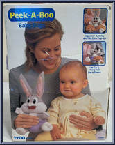 Bugs Bunny from Looney Tunes - Peek-A-Boo manufactured by Tyco [Back]