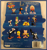 Daffy Duck from Looney Tunes - Figurines manufactured by Tyco [Back]