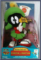 Marvin the Martian from Looney Tunes - Plush manufactured by Tyco [Front]