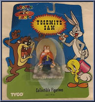 Yosemite Sam from Looney Tunes - Figurines manufactured by Tyco [Front]