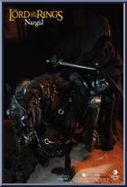 Nazgul Steed from Lord of the Rings - Basic Series manufactured by Asmus Toys [Loose]