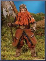Gimli from Lord of the Rings - Fellowship of the Ring - 12" Special Edition Collector Series manufactured by Toy Biz [Loose]