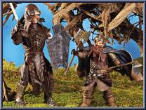Uruk-Hai Warrior vs Gimli Action Figure