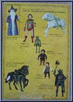 Gollum from Lord of the Rings - Basic Series manufactured by Knickerbocker [Back]