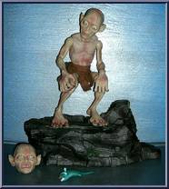 Gollum (Electronic Talking) from Lord of the Rings - Return of the King - Large Electronic Figures manufactured by Toy Biz [Loose]