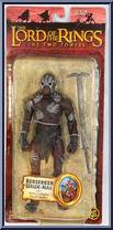 Berserker Uruk-Hai (Sword Swinging Attack Action) from Lord of the Rings - Trilogy - Two Towers - Series 2 manufactured by Toy Biz [Front]
