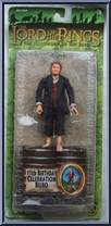 Bilbo 111th Birthday Celebration (Black Jacket) from Lord of the Rings - Trilogy - Fellowship of the Ring - Series 3 manufactured by Toy Biz [Front]