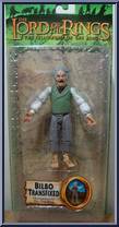 Bilbo (Transfixed) from Lord of the Rings - Trilogy - Fellowship of the Ring - Series 4 manufactured by Toy Biz [Front]