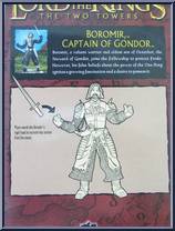 Boromir (Captain of Gondor) from Lord of the Rings - Trilogy - Two Towers - Series 3 manufactured by Toy Biz [Back]