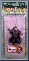 Frodo (Sword Attack Action) from Lord of the Rings - Trilogy - Fellowship of the Ring - Series 1 manufactured by Toy Biz [Front]