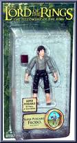 Frodo with Journal (Super Poseable) from Lord of the Rings - Trilogy - Epic Trilogy: Fellowship of the Ring manufactured by Toy Biz [Front]
