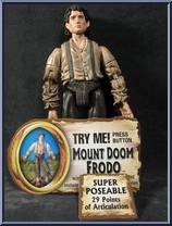 Frodo (Mount Doom, Electronic Base) from Lord of the Rings - Trilogy - Return of the King - Series 5 manufactured by Toy Biz [Loose]