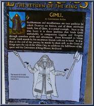 Gimli (Coronation Attire) from Lord of the Rings - Trilogy - Return of the King - Series 3 manufactured by Toy Biz [Back]