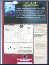 Gollum (Electronic Sound & Base) from Lord of the Rings - Trilogy - Two Towers - Series 2 manufactured by Toy Biz [Back]