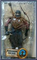 Haradrim Archer from Lord of the Rings - Trilogy - Return of the King - Series 1 manufactured by Toy Biz [Front]