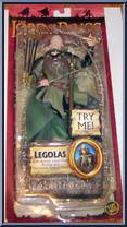 Legolas (Arrow Launching, Electronic Base) from Lord of the Rings - Trilogy - Two Towers - Series 4 manufactured by Toy Biz [Front]