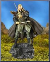 Legolas (Arrow Launching, Electronic Base) from Lord of the Rings - Trilogy - Two Towers - Series 4 manufactured by Toy Biz [Loose]