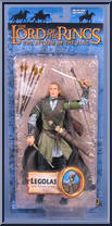 Legolas (Rohan Armor) from Lord of the Rings - Trilogy - Return of the King - Series 5 manufactured by Toy Biz [Front]