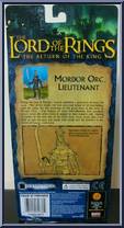 Mordor Orc Lieutenant from Lord of the Rings - Trilogy - Epic Trilogy: Return of the King manufactured by Toy Biz [Back]