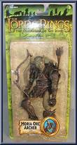 Moria Orc Archer (Evil Goblin Armor) from Lord of the Rings - Trilogy - Fellowship of the Ring - Series 3 manufactured by Toy Biz [Front]