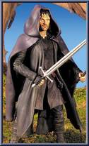 Strider (Sword Slashing Action) from Lord of the Rings - Trilogy - Fellowship of the Ring - Series 1 manufactured by Toy Biz [Loose]