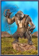 Armored Troll from Lord of the Rings - Two Towers - Large Electronic Figures manufactured by Toy Biz [Loose]