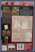 Legolas (Rohan Armor) from Lord of the Rings - Two Towers - Series 1 manufactured by Toy Biz [Back]