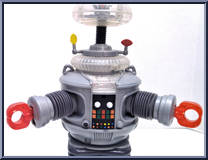 Robot B-9 from Lost in Space - Classic Series - Electronic Figures manufactured by Trendmasters [Loose]