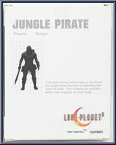 Jungle Pirate (Lost Planet 2) from Lost Planet - Basic Series manufactured by Toy Notch [Back]