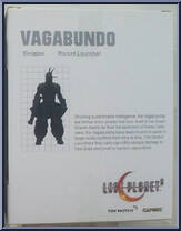 Vagabundo (Lost Planet 2) from Lost Planet - Basic Series manufactured by Toy Notch [Back]