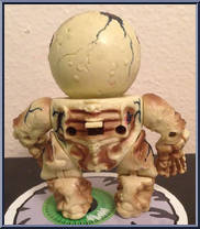 Skull Face from Madballs - Head Popping manufactured by AmToy [Loose]