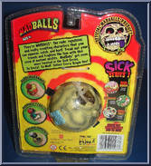 Skull Face from Madballs - Sick Series 1 manufactured by Basic Fun [Back]