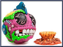 Bot Head from Madballs - Medium manufactured by Kidrobot [Loose]