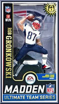 Rob Gronkowski from Madden Ultimate Team Series - Series 2 manufactured by McFarlane [Front]
