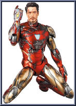 Iron Man Mark 85 (Avengers: Endgame) (Battle Damaged) from Mafex - Marvel manufactured by Medicom [Loose]
