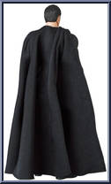 Superman (Black Suit) (Zack Snyder) from Mafex - DC manufactured by Medicom [Loose]