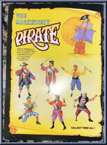Pirate (Purple Coat) from Magnificent Pirate - Basic Series manufactured by Paco [Back]