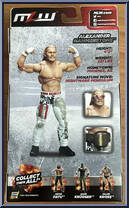Alexander Hammerstone from Major League Wrestling - Basic Series manufactured by Boss Fight Studio [Back]