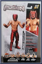 Lince Dorado from Major League Wrestling - Fusion manufactured by Boss Fight Studio [Back]