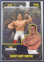 Davey Boy Smith (White Pants) from Major Wrestling Figure Podcast - Big Rubber Guys manufactured by Unknown [Front]