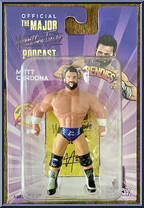 Matt Cardona from Major Wrestling Figure Podcast - Major Bendies - Series 1 manufactured by Unknown [Front]