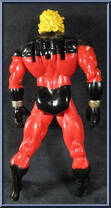 Captain Marvel from Marvel - Gold manufactured by Toy Biz [Loose]