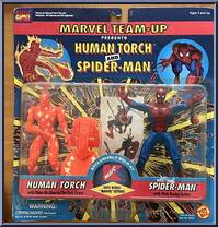 Human Torch / Spider-Man Action Figure