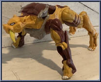 Sabretooth from Marvel - Shape Shifters manufactured by Toy Biz [Loose]