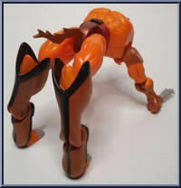 Wolverine (Shadow) from Marvel - Shape Shifters manufactured by Toy Biz [Loose]