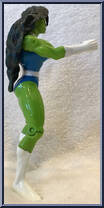 She-Hulk from Marvel - Exclusives manufactured by Toy Biz [Loose]