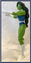 She-Hulk from Marvel - Exclusives manufactured by Toy Biz [Loose]
